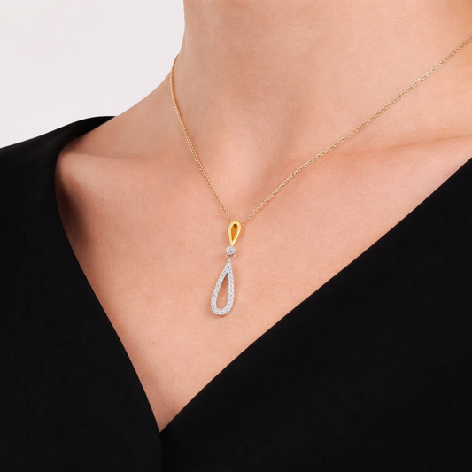 Diamond Drop Necklace