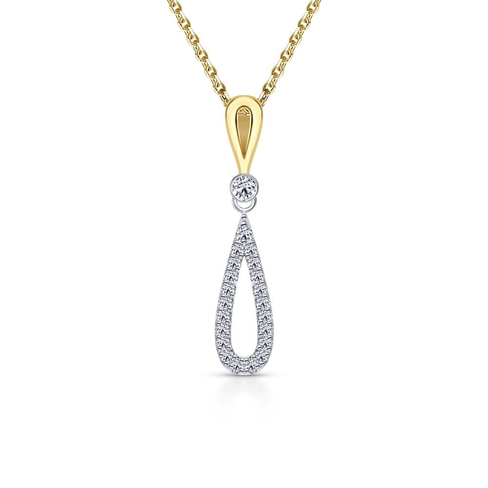 Diamond Drop Necklace