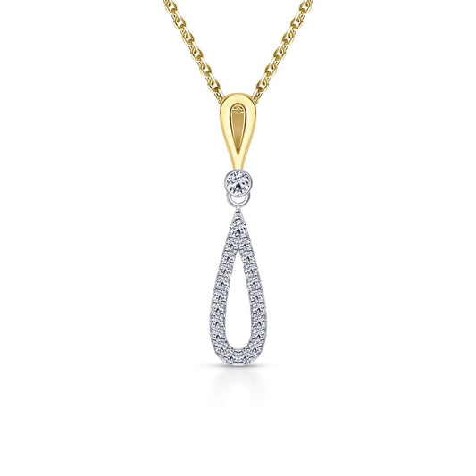 Diamond Drop Necklace